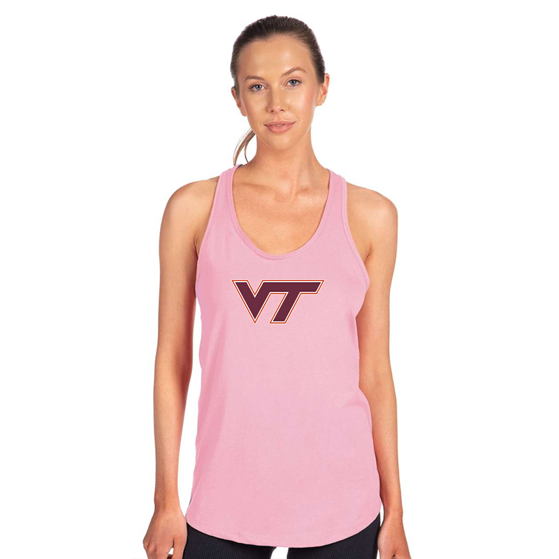 Women's Virginia Tech Hokies Next Level Ideal Racerback Tank